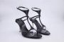 Gucci Vintage Pre-owned Leather sandals Black Dames - Thumbnail 10