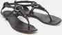 Gucci Vintage Pre-owned Leather sandals Black Dames - Thumbnail 3