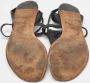 Gucci Vintage Pre-owned Leather sandals Black Dames - Thumbnail 5