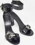 Gucci Vintage Pre-owned Leather sandals Black Dames - Thumbnail 4