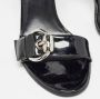 Gucci Vintage Pre-owned Leather sandals Black Dames - Thumbnail 7