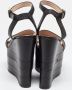 Gucci Vintage Pre-owned Leather sandals Black Dames - Thumbnail 5