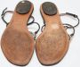 Gucci Vintage Pre-owned Leather sandals Black Dames - Thumbnail 6