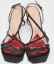 Gucci Vintage Pre-owned Leather sandals Black Dames - Thumbnail 3