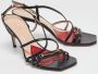 Gucci Vintage Pre-owned Leather sandals Black Dames - Thumbnail 4