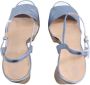 Gucci Vintage Pre-owned Leather sandals Blue Dames - Thumbnail 6