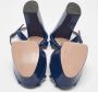 Gucci Vintage Pre-owned Leather sandals Blue Dames - Thumbnail 6