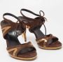 Gucci Vintage Pre-owned Leather sandals Brown Dames - Thumbnail 4