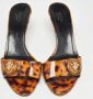 Gucci Vintage Pre-owned Leather sandals Brown Dames - Thumbnail 3