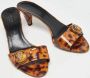 Gucci Vintage Pre-owned Leather sandals Brown Dames - Thumbnail 4