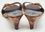 Gucci Vintage Pre-owned Leather sandals Brown Dames - Thumbnail 5