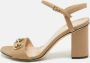 Gucci Vintage Pre-owned Leather sandals Brown Dames - Thumbnail 2