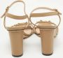 Gucci Vintage Pre-owned Leather sandals Brown Dames - Thumbnail 5