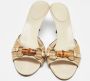 Gucci Vintage Pre-owned Leather sandals Brown Dames - Thumbnail 3