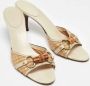 Gucci Vintage Pre-owned Leather sandals Brown Dames - Thumbnail 4