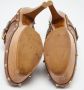 Gucci Vintage Pre-owned Leather sandals Brown Dames - Thumbnail 6