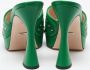 Gucci Vintage Pre-owned Leather sandals Green Dames - Thumbnail 4