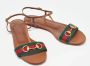 Gucci Vintage Pre-owned Leather sandals Multicolor Dames - Thumbnail 4