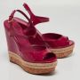 Gucci Vintage Pre-owned Leather sandals Pink Dames - Thumbnail 4