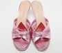 Gucci Vintage Pre-owned Leather sandals Pink Dames - Thumbnail 2