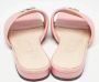 Gucci Vintage Pre-owned Leather sandals Pink Dames - Thumbnail 5