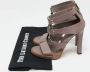 Gucci Vintage Pre-owned Leather sandals Purple Dames - Thumbnail 8