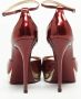 Gucci Vintage Pre-owned Leather sandals Red Dames - Thumbnail 5