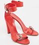 Gucci Vintage Pre-owned Leather sandals Red Dames - Thumbnail 4