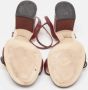 Gucci Vintage Pre-owned Leather sandals Red Dames - Thumbnail 6