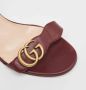 Gucci Vintage Pre-owned Leather sandals Red Dames - Thumbnail 7