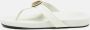 Gucci Vintage Pre-owned Leather sandals White Dames - Thumbnail 2