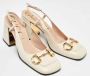 Gucci Vintage Pre-owned Leather sandals White Dames - Thumbnail 4