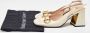 Gucci Vintage Pre-owned Leather sandals White Dames - Thumbnail 9