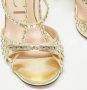 Gucci Vintage Pre-owned Leather sandals Yellow Dames - Thumbnail 7