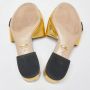 Gucci Vintage Pre-owned Leather sandals Yellow Dames - Thumbnail 6