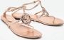 Gucci Vintage Pre-owned Leather sandals Yellow Dames - Thumbnail 3