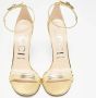 Gucci Vintage Pre-owned Leather sandals Yellow Dames - Thumbnail 3