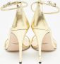 Gucci Vintage Pre-owned Leather sandals Yellow Dames - Thumbnail 5