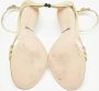 Gucci Vintage Pre-owned Leather sandals Yellow Dames - Thumbnail 6