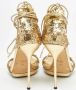 Gucci Vintage Pre-owned Leather sandals Yellow Dames - Thumbnail 5