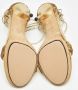 Gucci Vintage Pre-owned Leather sandals Yellow Dames - Thumbnail 6