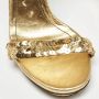 Gucci Vintage Pre-owned Leather sandals Yellow Dames - Thumbnail 7