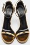 Gucci Vintage Pre-owned Leather sandals Yellow Dames - Thumbnail 3