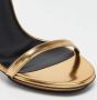 Gucci Vintage Pre-owned Leather sandals Yellow Dames - Thumbnail 7