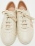 Gucci Vintage Pre-owned Leather sneakers Beige Dames - Thumbnail 3