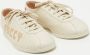 Gucci Vintage Pre-owned Leather sneakers Beige Dames - Thumbnail 4