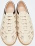 Gucci Vintage Pre-owned Leather sneakers Beige Dames - Thumbnail 3