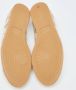 Gucci Vintage Pre-owned Leather sneakers Beige Dames - Thumbnail 6