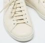 Gucci Vintage Pre-owned Leather sneakers Beige Dames - Thumbnail 6