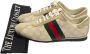 Gucci Vintage Pre-owned Leather sneakers Beige Dames - Thumbnail 7